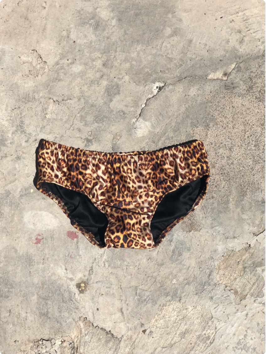 Miaow Leopard Speedos